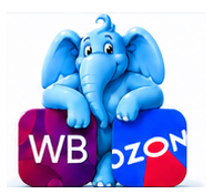 Маскот слонёнок ВАЛЕН на Wildberries и Ozon